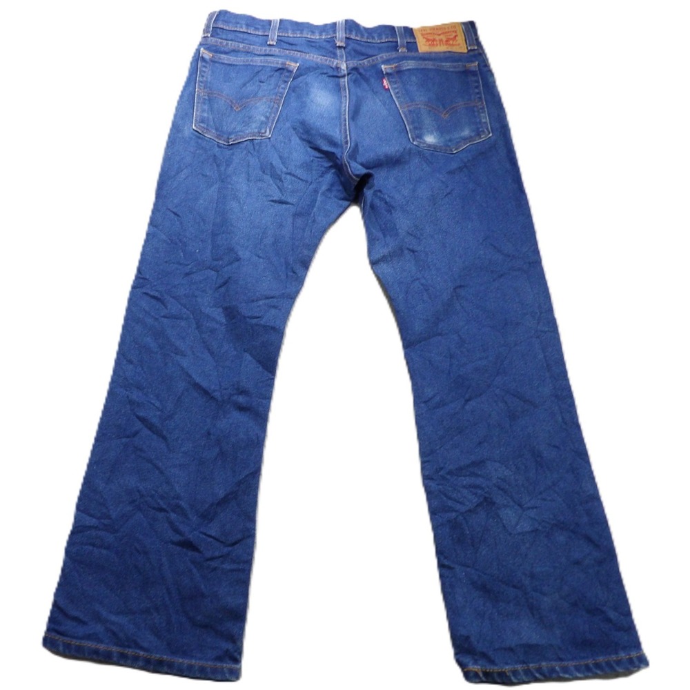Levis 517 Jeans Men W36xL32 Blue Denim Bootcut Pants Cotton Western Retro Style
